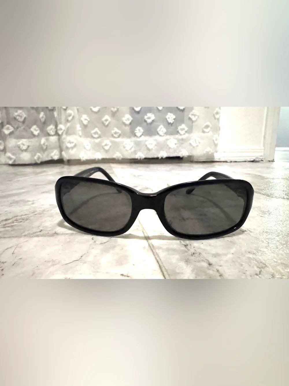 Ralph Lauren Black Women's Oval Sunglasses